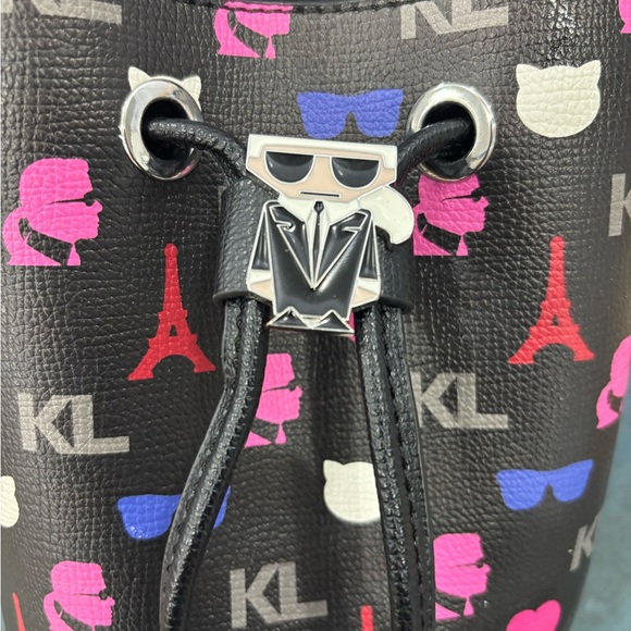Karl Lagerfeld Maybelle Crossbody bucket bag - Picture 2 of 5